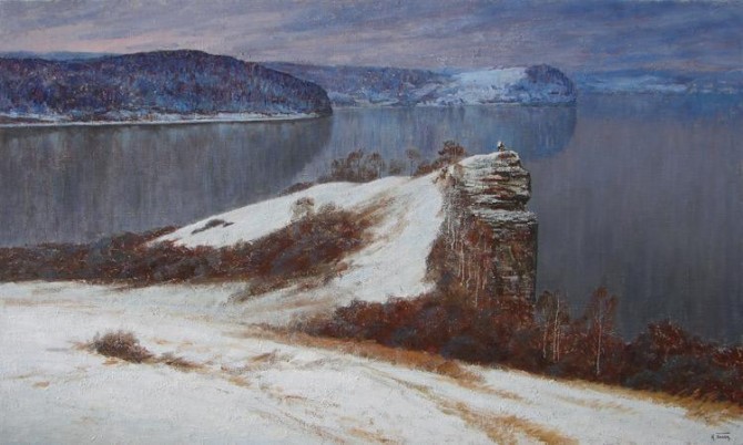 "Volga First Snow" 2009. - WOODNS